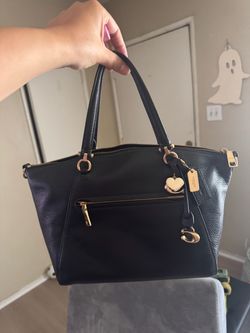 Coach leather bag