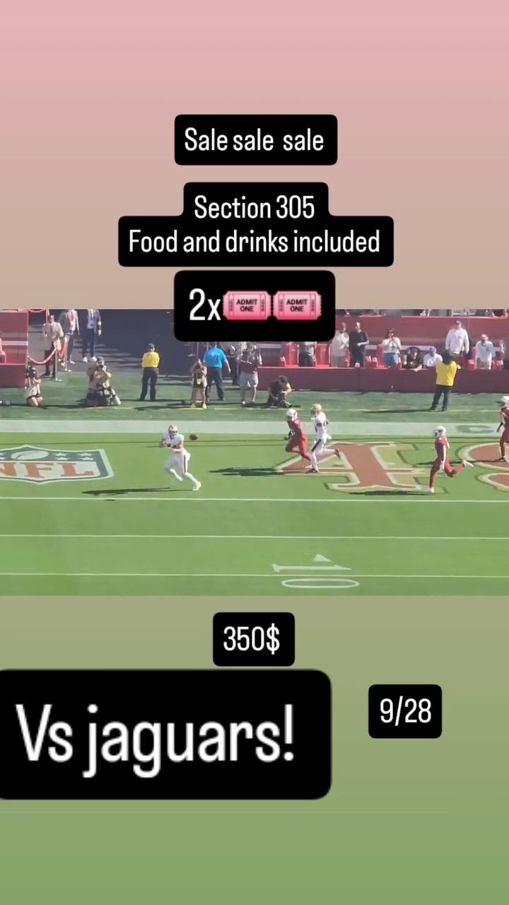 49ers Tickt All Season Long