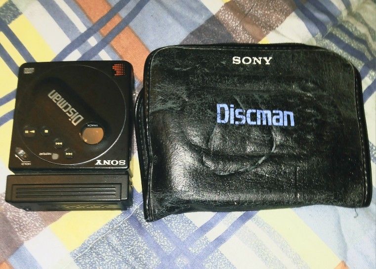 Rare Sony D=88 Discman Portable Cd Player