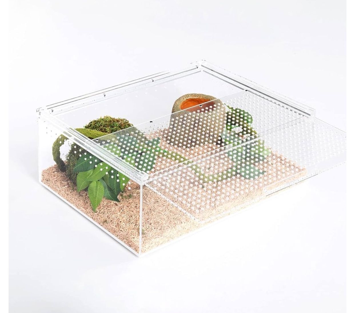 16 x 11” ReptiZoo Magnetic Acrylic Terrarium