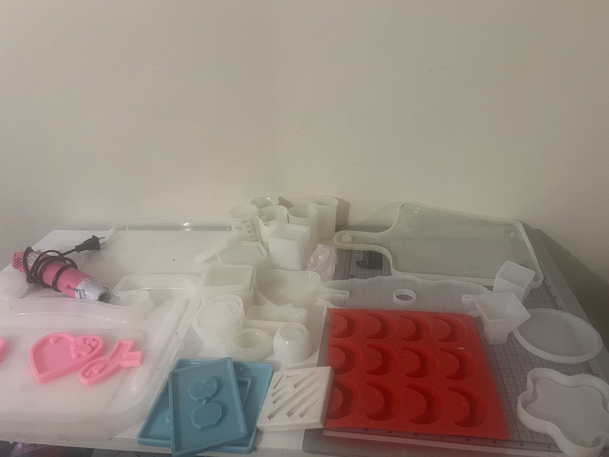 resin molds $1-3 each
