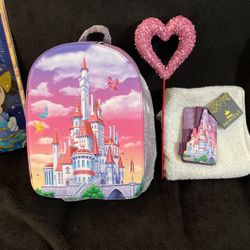 Disney Loungefly Magic 🤩 Castle 🏰 Bundle ( Price Is Firm ) 