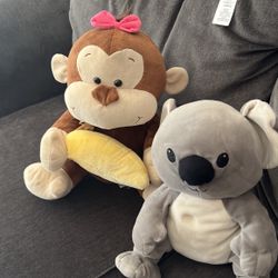 Koala And Monkey Both For $6