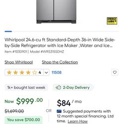 Whirl Pool Refrigerator