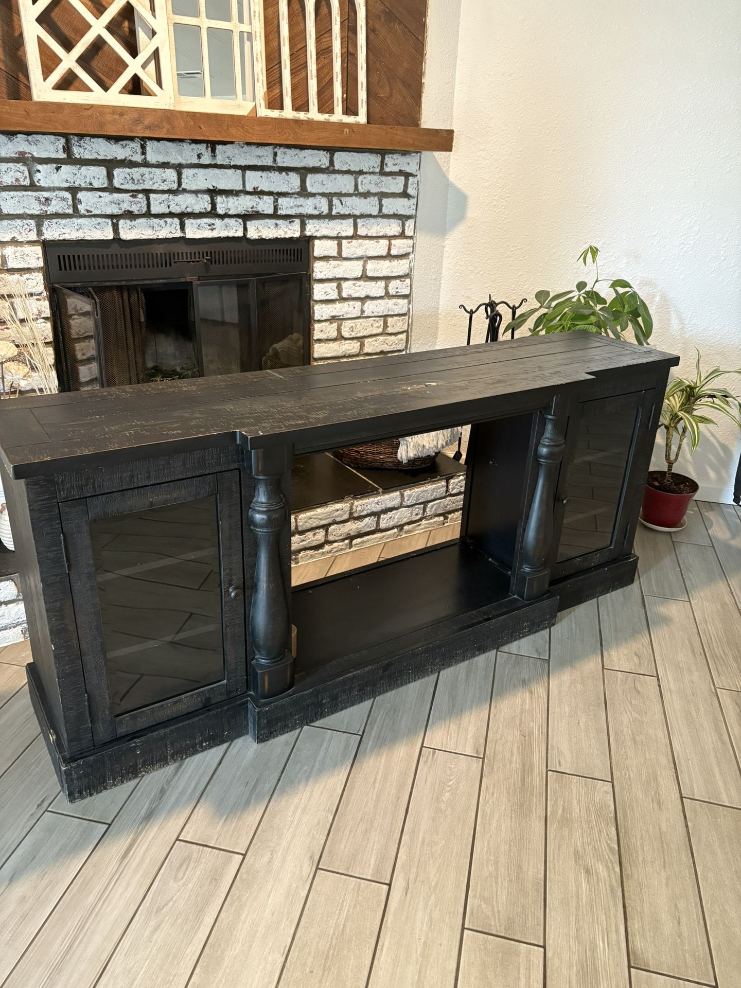 Wood Console Table Tv Stand
