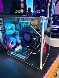 NVIDIA Jetson Orin Nano 8GB Custom AI Mini PC – 512GB NVMe, Wi-Fi, Bluetooth, Ollama + Open WebUI