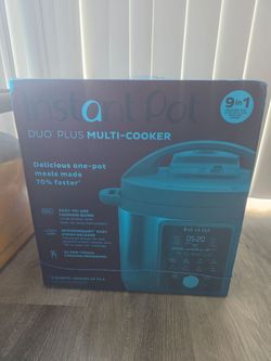 Instant Pot Duo Plus 9-in-1, 6 Qt — Brand New, Sealed in Box