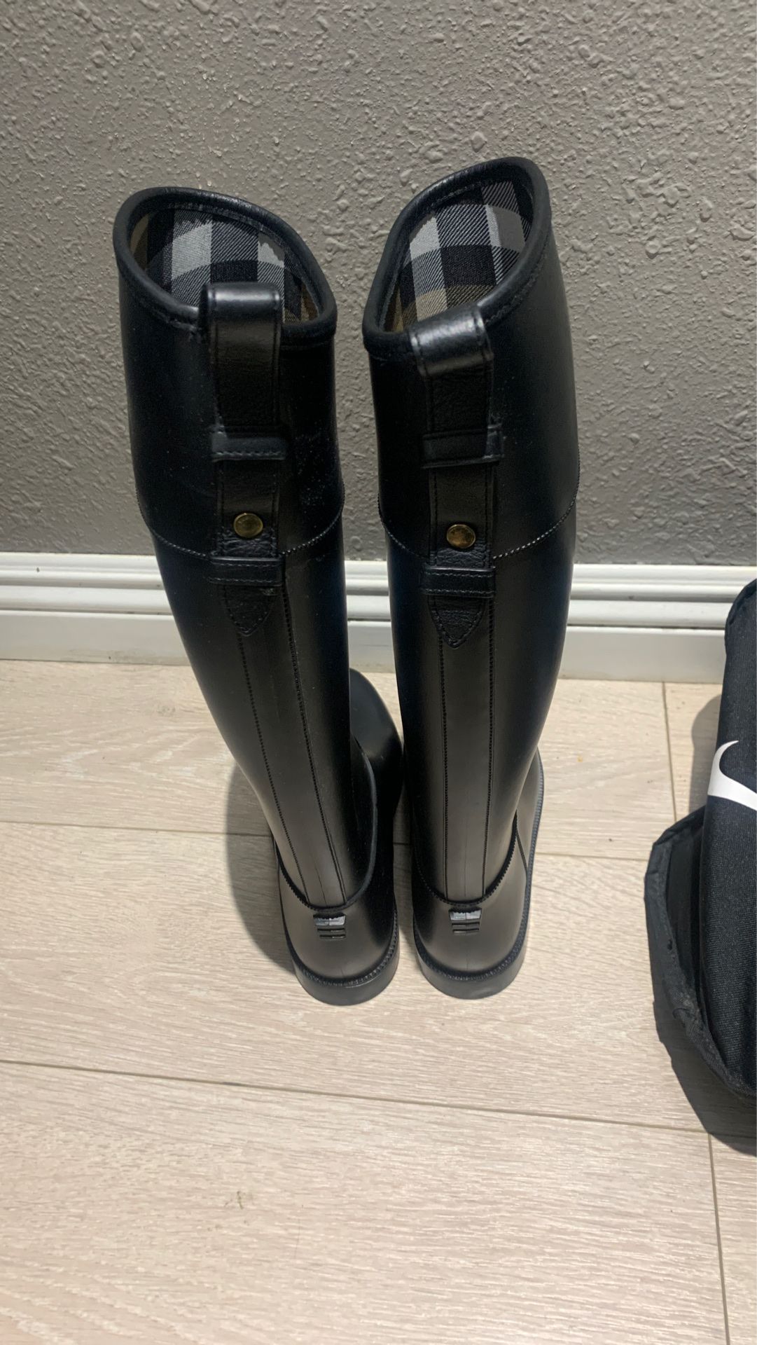 Authentic Burberry rain and snow boots
