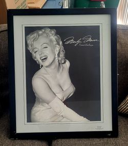 Marilyn framed picture