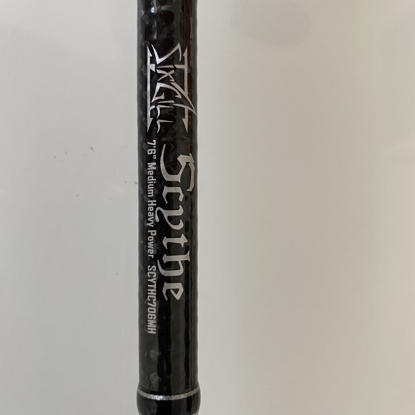 7'6 baitcasting rod Level Fishing Rods 7'6'' Heavy Casting Level Rods The Team 6 Rod Series is engineered with a new age sleek/modern design that incorporates the unreal balance of weight Sixgill Scythe 7'6 Baitcasting Rod