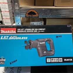 Makita 18v Sub Compact Brushless Recipro Saw Tool Only