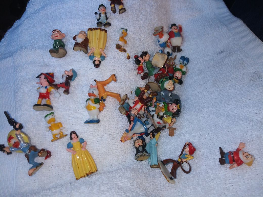 Vintage Disney miniature figurines