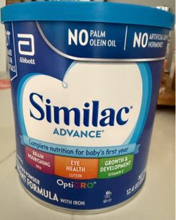 Baby formula Similac advance