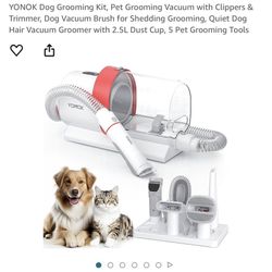 Pet Grooming Kit & vacuum