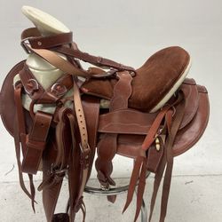 Nueva Montura Charra De Cuero Sin Cantinas 