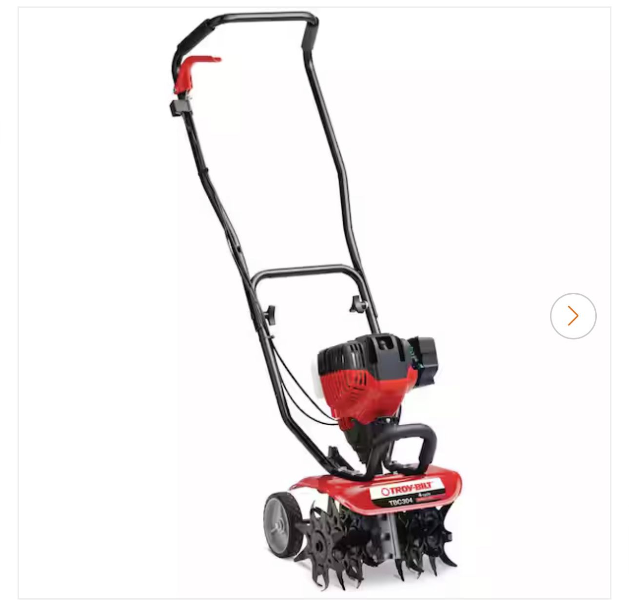 TBC304 12 in. 30cc 4-Cycle Gas Cultivator with Adjustable Cultivating Widths