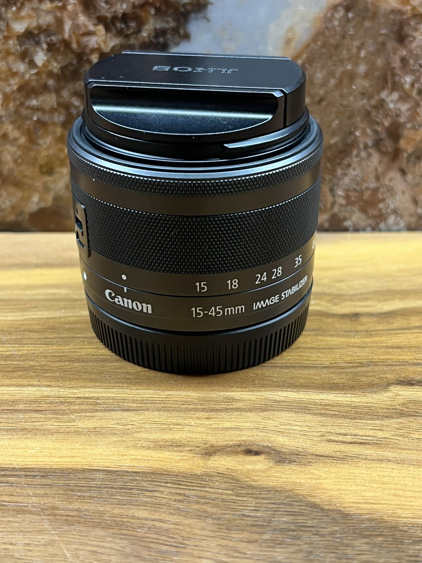 Canon EF-M 15-45mm F/3.5-6.3 IS STM Zoom Lens for Mirrorless EOS-M Cameras,canon,canon 15-45mm Lens,15-45mm Lens,canon Lens,zoom Lens,STM Lens,