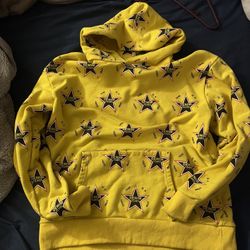 Denim Tears “Every Tear Is A Star” Hoodie - Yellow - Size L