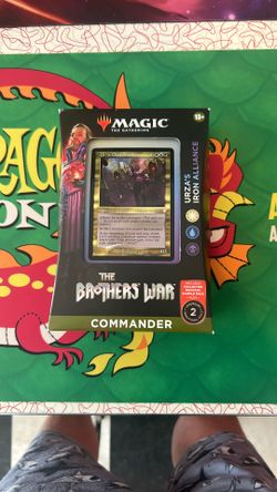 The Brothers' War Commander Deck - Urza's Iron Alliance - Commander: The Brothers' War Sealed Magic The Gathering Mtg