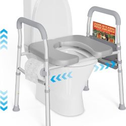 Elderly Toilet Seat Support