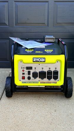 Ryobi generator 6500w