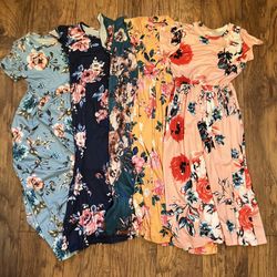 Girls Sz 10 Dresses, Lot Of 5