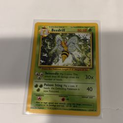 1999 POKEMON GAME 17 BEEDRILL