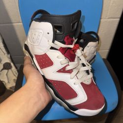 Jordan 6 "Carmine" Size 5.5Y
