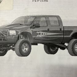 2005 Ford F250/350 Superduty Suspension Lift 
