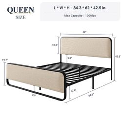 Queen Size Bed Frame