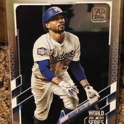 Mookie Betts 2021 Topps Silver Holo