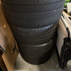 Set Of 4 Michelin Sport Cup 2 Tires 305/35ZR19