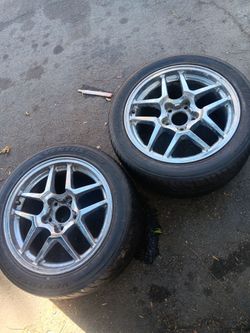 2 corvette wheels