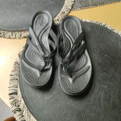 Crocks Black Sandals