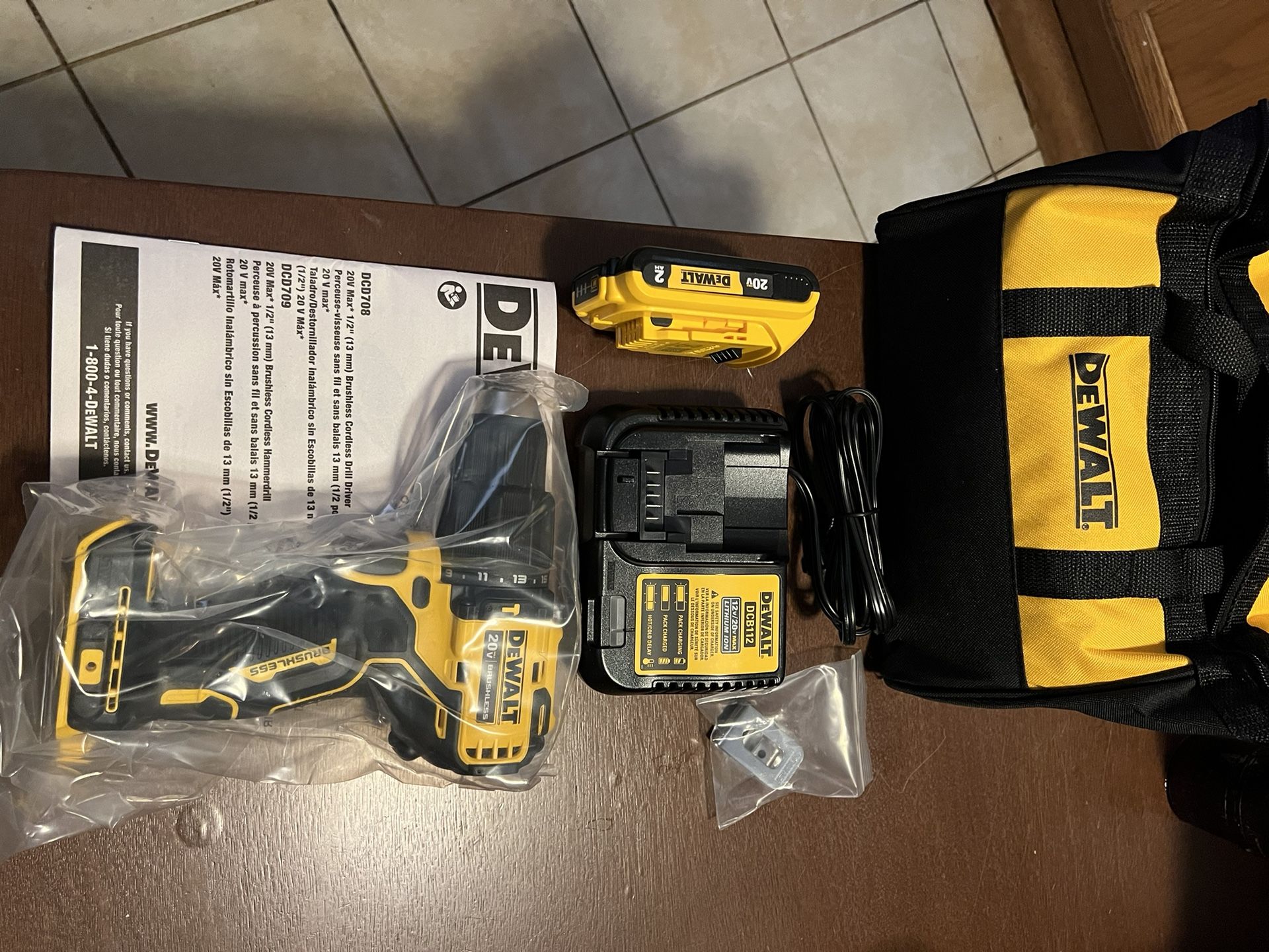 Dewalt Hammer Drill Kit