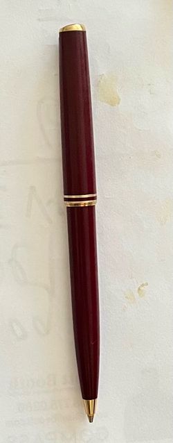 Vintage Montblanc Classic Mechanical Pencil (Bordeaux/Gold)