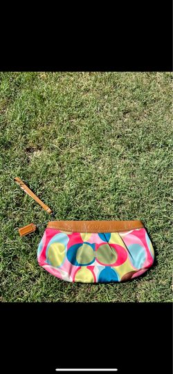 vintage coach hand purse