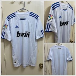 2010-11 Adidas Real Madrid Home Soccer Jersey size medium