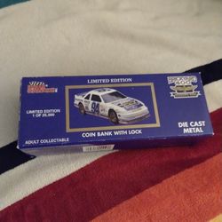 Vintage Racinng Brickyard 400 Bank New With Key Lock  Factory Sealed Cash Porch Pickup Redmond 