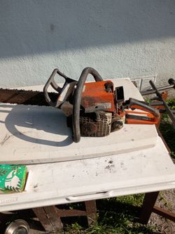 Stihl chain saw buy as is.