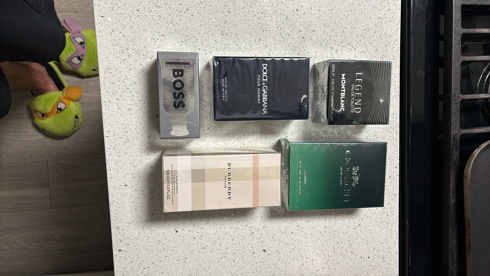 Perfume Cologne Coach Burberry Boss Montblanc Dolce Gabbana