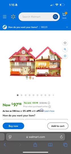 Bluey Lights And Sounds Playhouse