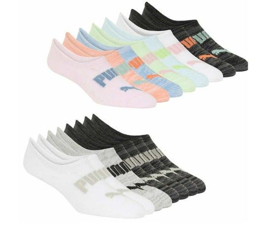 Puma Ladies Sneakers Liner 16 Pairs