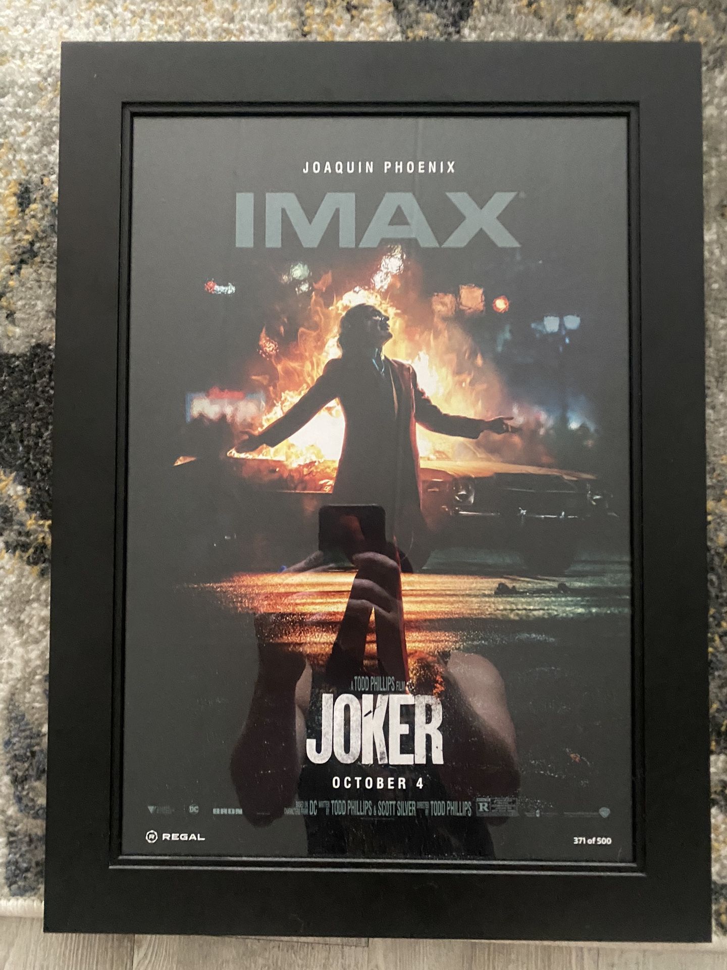 Joker Limited IMAX poster Framed Numbered
