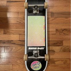 Santa Cruz VX Skateboard with Thunder Hollow Trucks