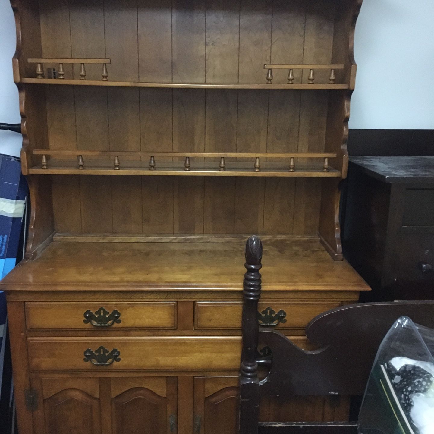 Vintage Family Heirloom Hutch