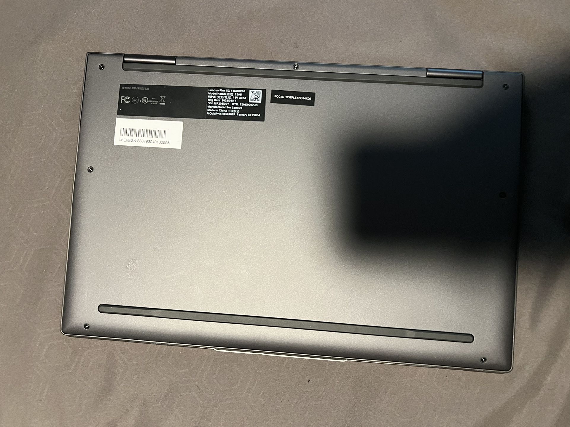 Lenovo Flex 5g Laptop