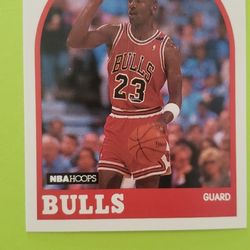 Michael Jordan 1st Hoops Card