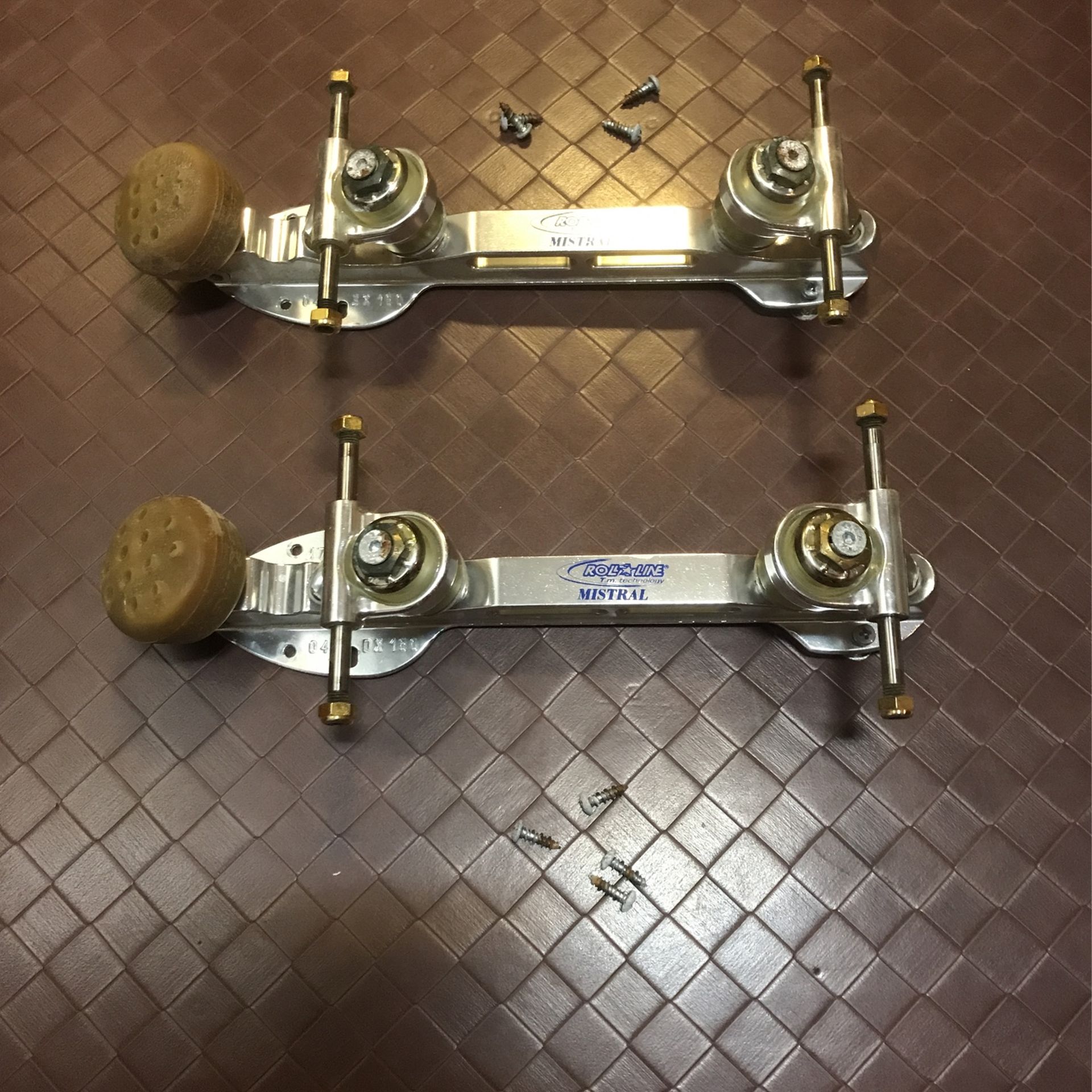 Roll Line Mistral Roller Skate Plates And All Hardware
