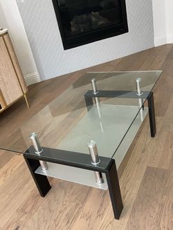 Glass Modern Coffee Table